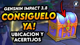 Cofre bloqueado en el EVENTO DE VERANO  Genshin Impact 38 [upl. by High]