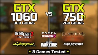 GTX 1060 vs GTX 750 Ti  How Big Is The Difference [upl. by Ainitsirc]