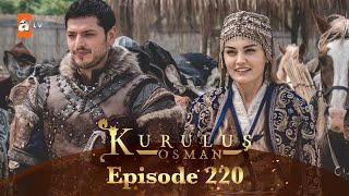 Kurulus Osman Urdu  Season 5 Episode 220 [upl. by Fabe]