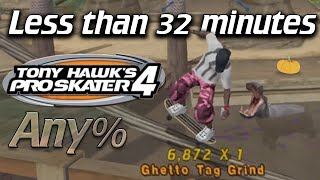 THPS4 any speedrun 315868 IGT unrestricted [upl. by Kati332]