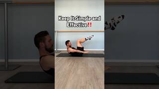 Keep It Simple and Effectivepilatesforbeginners morningroutine matpilates morningworkout [upl. by Oleusnoc236]