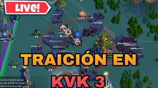 DIRECTO GUERRA KVK 3 TRAICION  RISE OF KINGDOMS ESPAÑOL [upl. by Faxen]