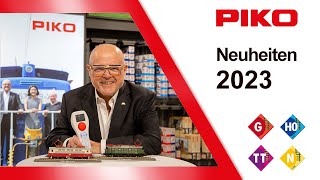 PIKO V117 Neuheitenvorstellung 2023 G H0 TT und N [upl. by Ardnazxela]