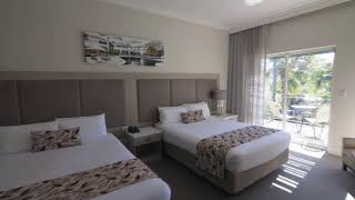 Joondalup Resort Accommodation  Lakeview Twin Room [upl. by Leuqcar]