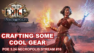 PoE 324 Stream 16  Its crafting time for my next cool build I guess this is a teaser [upl. by Lenej]