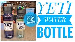 NEW Yeti Yonder Water Bottle 34 oz vs 25 oz Comparison [upl. by Geller]