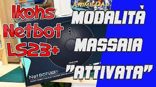 Unboxing Robot aspirapolvere lavapavimenti  Ikohs Netbot LS23 Endurance mi trasformo in massaia [upl. by Ansela]