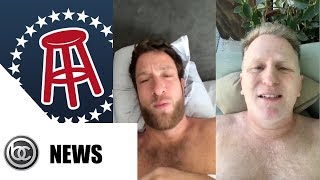 Barstool Sports Dave Portnoy Fires Michael Rapaport amp Rapaport Responds [upl. by Cioban]