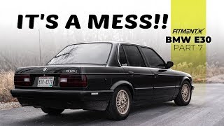 BMW E30 Build  INTERIOR RESTORATION [upl. by Akinajnat233]