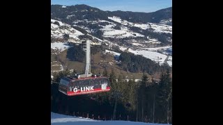 Skiing in Snow Space Salzburg  Wagrain Ski Amade Austria [upl. by Eicam353]