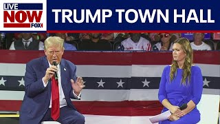 WATCH Trump Sarah Huckabee Sanders hold town hall in Michigan  LiveNOW from FOX [upl. by Abdul]