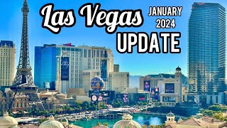 Vegas Winter Update January 2024 Everything YOU Need To Know Las Vegas Convention Season [upl. by Simetra]