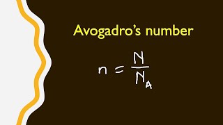 Calculations involving Avogadros number [upl. by Atilem]