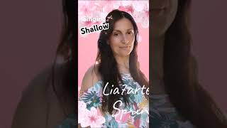 Singing Shallow by Lia7artes 🎧🎤cover sing music shallow ladygaga bradleycooper [upl. by Leahcimnaj]