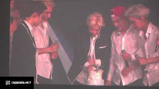 FANCAM 140523 EXO FROM EXOPLANET 1 EXO SUHO BIRTHDAY CELEBRATION 09210326NET [upl. by Bravar433]