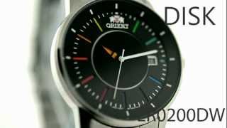 Orient Watch DISK model ER0200DW Rainbow Automatic Mechanical Watch [upl. by Mcgrody856]