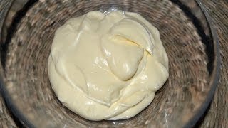 How to Make Homemade Mayonnaise  Easy amp Perfect Mayonnaise Recipe [upl. by Gnirps398]