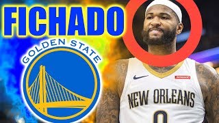 DEMARCUS COUSINS A LOS GOLDEN STATE WARRIORS [upl. by Sculley536]