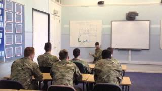 RMA Sandhurst 23 Platoon Csjt Skit 1 [upl. by Maressa870]