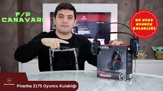 Piranha 2175 Uygun Fiyat Güçlü Bass Gaming Kulaklık İncelemesi [upl. by Rheingold]