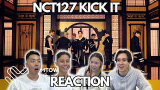 NCT 127 엔시티 127 영웅 英雄 Kick It MV REACTION [upl. by Zadack]