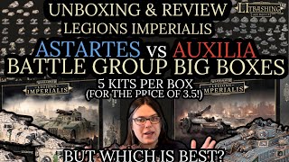 Legions Imperialis Battle Groups Unboxing and Review  which is better [upl. by Sev]