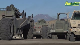 Sophisticated heavy equipment owned by The US Army Corp of Engineers US Military [upl. by Sset]