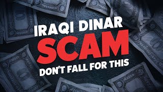 Iraqi Dinar The Investment Scam You Need to Avoid [upl. by Norean]