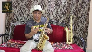 LEARN TO PLAY SAXOPHONE from SJ Prasanna  Bb major scale 09243104505 Bengaluru [upl. by Ozkum200]