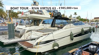 Boat Tour  Riva Vitrus 63  €985000tax [upl. by Gael227]