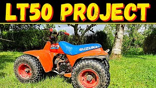 SUZUKI LT50 childrens Quad Project series Introduction How to repair videos to follow [upl. by Hurty977]