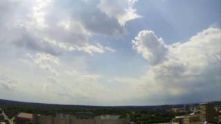 2017 July 2 Thunderstorm west view [upl. by Selia851]