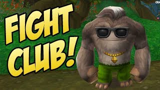 Wizard101 BEASTMEN FIGHT CLUB [upl. by Yejus]