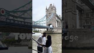 Tower Bridge in London  video vs real life travel londontravels funnymoments london [upl. by Atterys]