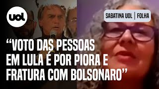 Voto em Lula é reconhecimento de fratura exposta com Bolsonaro diz précandidata ao governo de MG [upl. by Atinal]