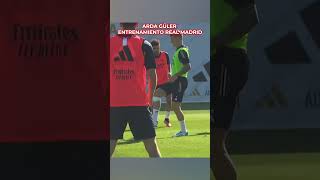 REAL MADRID  ARDA GÜLER entrena CON LA PLANTILLA del REAL MADRID [upl. by Mellen]