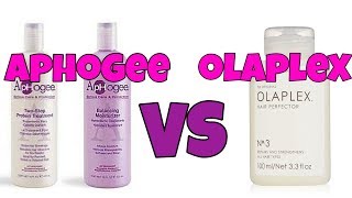 Tired of Damaged Hair Aphogee v Olaplex Treatments [upl. by Niamrej]