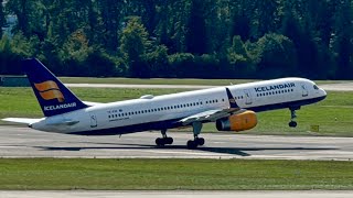 Icelandair B757200 TFFIO [upl. by Dahle445]