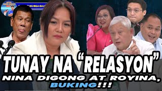 NAKU ANO TO NABUKING ANG TUNAY NA RELASYON NINA ROYINA AT DIGONG [upl. by Kally]