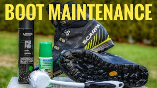 Hunting Boot Maintenance [upl. by Nonnek]