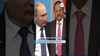 India’s NSA Ajit Doval Meets Putin at BRICS NSA Conclave on Ukraine Peace [upl. by Adnerad]