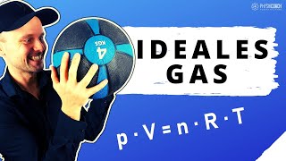 Ideales Gas vs Reales Gas  Physik für Mediziner  Physik Grundlagen [upl. by Eijneb]