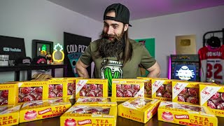 ONE MAN VS 100 TUNNOCKS TEA CAKES  10600 CALORIES  BeardMeatsFood [upl. by Storm]