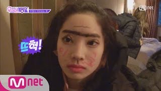 ENG sub TWICE Private Life TWICE got PRANKED while they were sleeing EP06 20160405 [upl. by Searby]