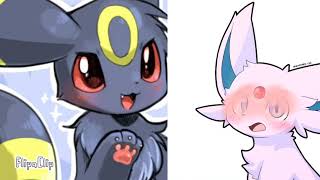 Espeon x umbreon mini movie [upl. by Petrick470]