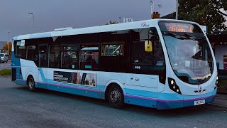 THE ONE THAT GOT AWAY Ride on First Leicester DF StreetLite 63109 SM13 NCU Route 4 [upl. by Maud]