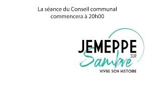 Conseil Communal de JemeppesurSambre  25 mars 2024 [upl. by Ivan]