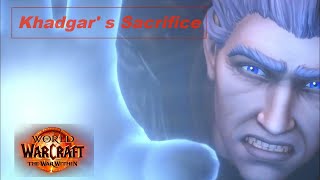 The Destruction of Dalaran Khadgars Death  Visions of Azeroth Part2 [upl. by Adnertal]