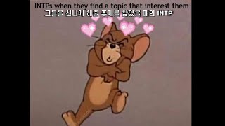 INTP해외짤주제관심사  인팁 해외짤모음  INTP memes [upl. by Soilisav678]