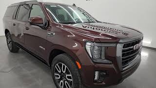 2023 GMC YUKON XL AT4 PREMIUM PLUS MAX TOW REDWOOD METALLIC 4K WALKAROUND 14263Z [upl. by Parsaye]